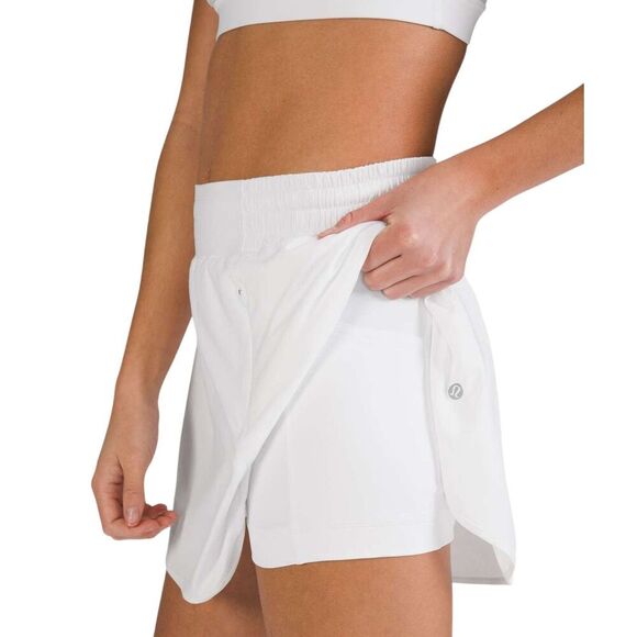 Lululemon Hotty Hot High-Rise Skirt White - Picture 7 of 8